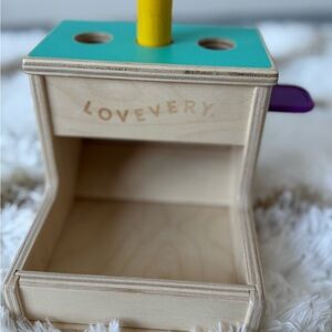 Lovevery wooden peg drop